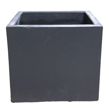 Outlet Mega Collections Pot Smooth Cubi Lead 23 Cm