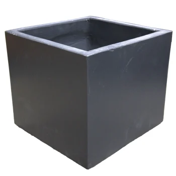 Outlet Mega Collections Pot Smooth Cubi Lead 23 Cm