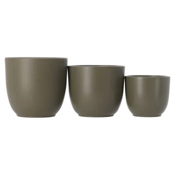 Sale Mica Decorations Pot Tusca Rond Groen 7 X 8 Cm