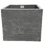 Hot Mega Collections Pot Utah Cubi Washed Grey 23 Cm