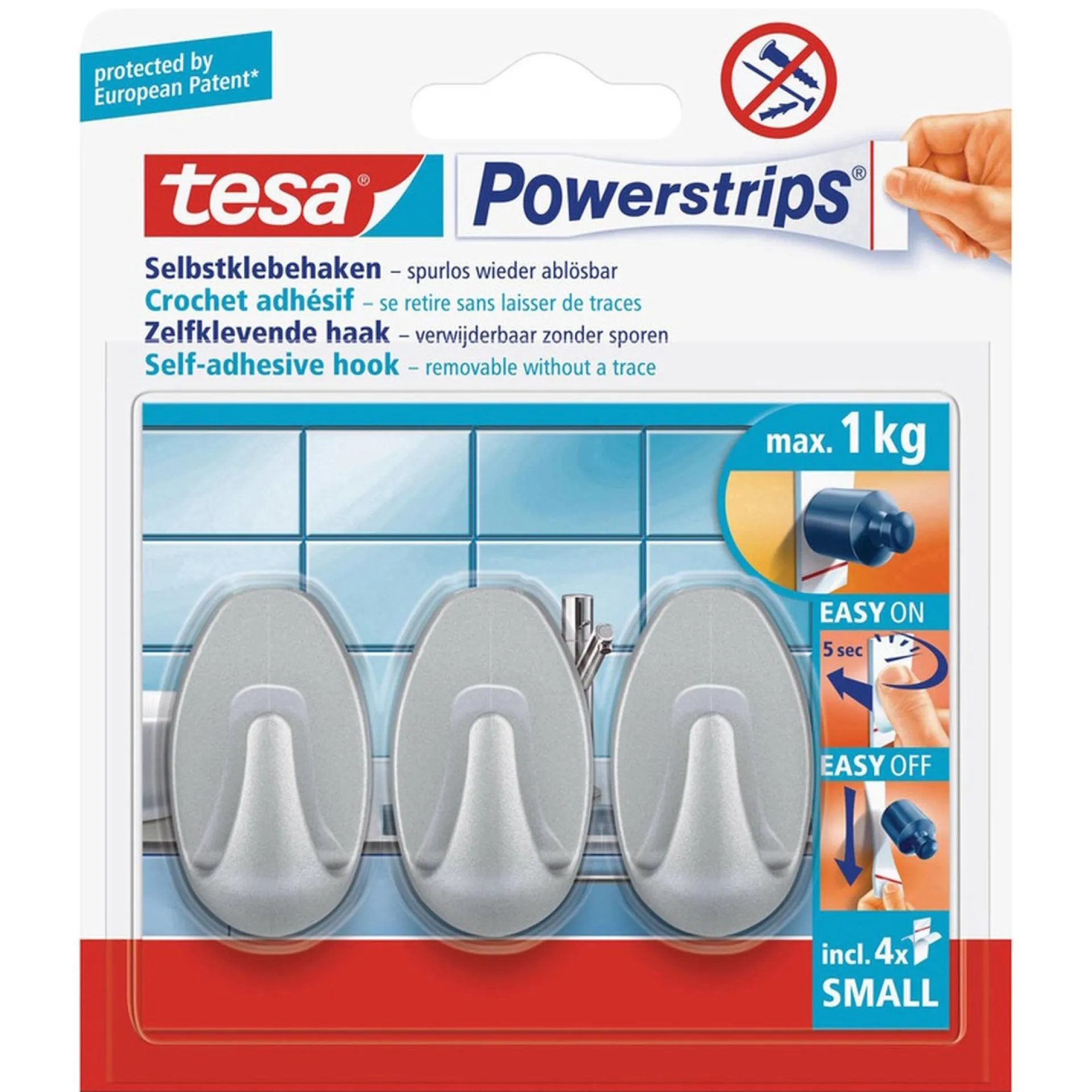 powerstrips-haak-s-ovaal-mat-c-tXkEeSwO-0.webp Clearance Tesa Powerstrips Haak S Ovaal Mat Chrome