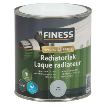 Outlet Finess Radiatorlak Wit 1410 750ml