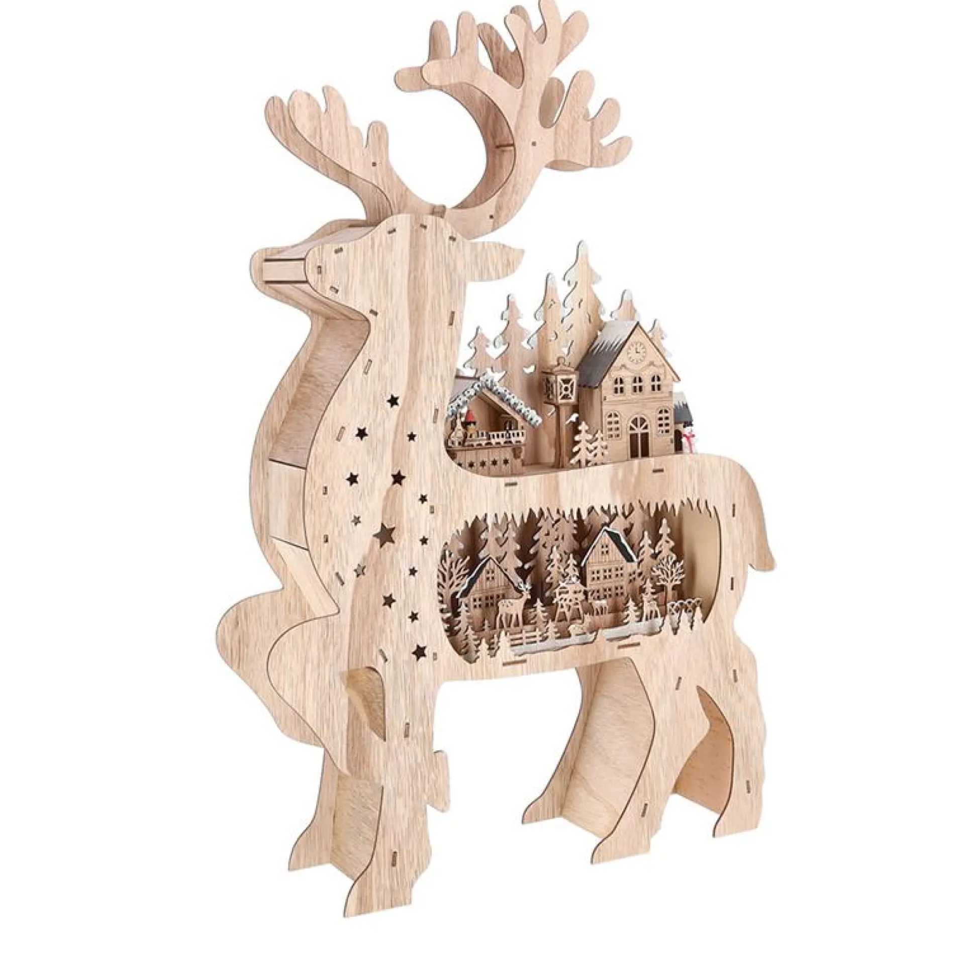 rendier-kersthuis-hout-67-cm-1-zsaGCxWv-0.webp Discount O'malley Rendier Kersthuis Hout 67 Cm 10 LED