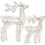 Discount O'malley Rendierduo 260 LED Warm Wit