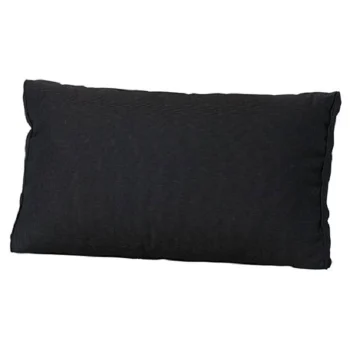 Discount Madison Rib Black F115 Loungek 60x40 Rug