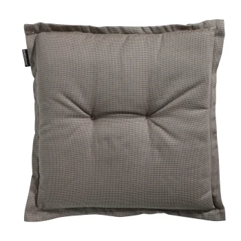 Clearance Madison Rib Light Grey Hocker 50x50