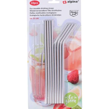 Best Alpina Rietjes Chrome 8st+borstel