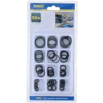 Online Kinzo Ringenset Rubber 50st Assorti