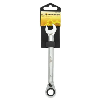 Discount Lotus Ringsteek+ratel Sleutel Gebogen 12mm