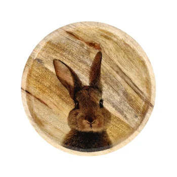 Hot O'malley Schaal Hout Konijn 25 Cm