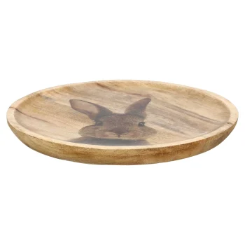 Hot O'malley Schaal Hout Konijn 25 Cm