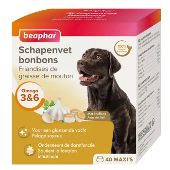 Hot Beaphar Schapenvet Bonbons Knoflook