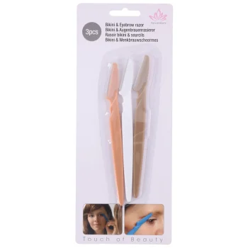 Clearance Touch Of Beauty Scheermes Wenkbrauw 3st