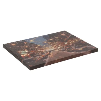 Outlet O'malley Schilderij Straatverlichting LED 40 X 30 Cm