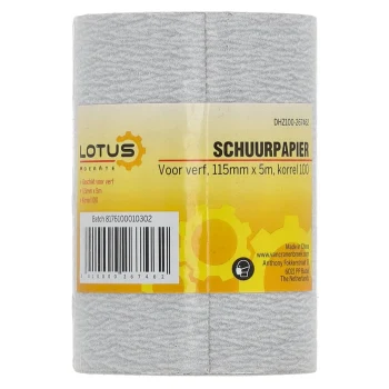 Best Lotus Schuurpapier Rol Verf 115 Mm X 5m X K100