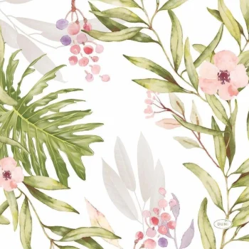 Fashion Duni Servet 33 X 33 Cm Woodland 20st