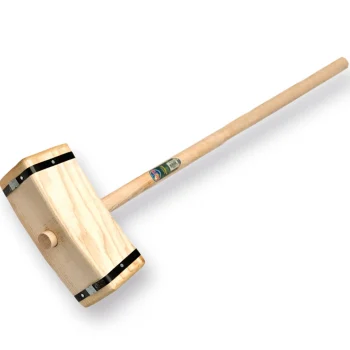 Discount Atlas Sleg Hout + Ronde Steel 100cm