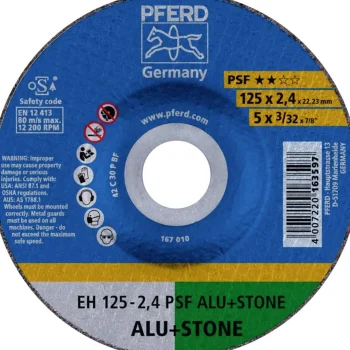 Hot Pferd Slijpschijf 80EH 125-2 C30P PSF