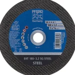 New Pferd Slijpschijf EHT 180 X 3,2 Mm SG Staal