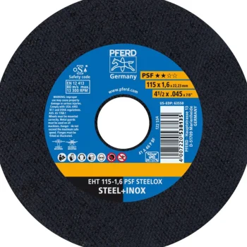 Online Pferd Slijpschijf EHT115-1,6 PSF Staal+RVS