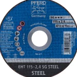 Online Pferd Slijpschijf EHT115-2,4 SG Staal