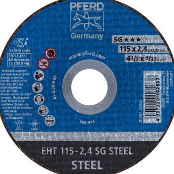 Online Pferd Slijpschijf EHT115-2,4 SG Staal