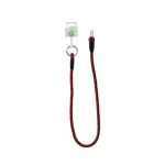 Clearance Gebr. De Boon Sliplijn Nylon Rood 10mm 70cm