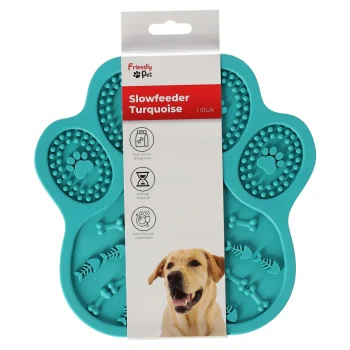 Best Friendly Pet Slowfeeder Turquoise