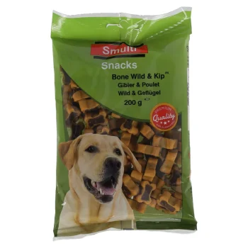 Best Smulti Snack Bone Wild + Kip 200G
