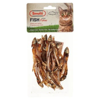 New Smulti Snack K Gedroogde Vis 50g