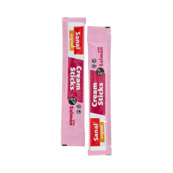 Discount Sanal Snack Kat Cream Sticks Zalm 5St
