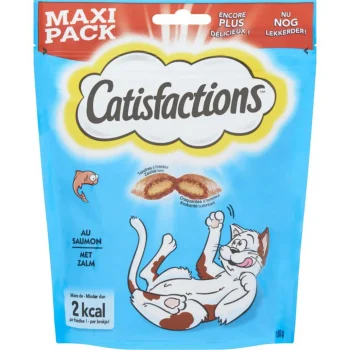New Catisfactions Snack Kat Zalm 180g
