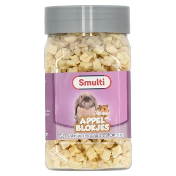 Discount Smulti Snack Knaag Appelblokjes 102G