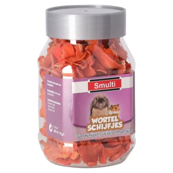 Sale Smulti Snack Knaag Wortelschijfjes 132G