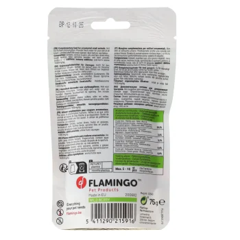 Clearance Flamingo Snack Knaagdier Drop Bosvrucht 75g
