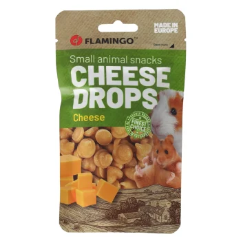 Fashion Flamingo Snack Knaagdier Drop Kaas 75g