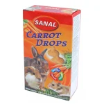 Hot Sanal Snack Knaagdier Drop Wortel 45g