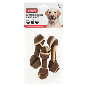 Best Smulti Snack Knoopbeen Lam+rijst 3st M