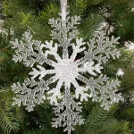 Best Decoris Sneeuwvlok Glitter 21 Cm