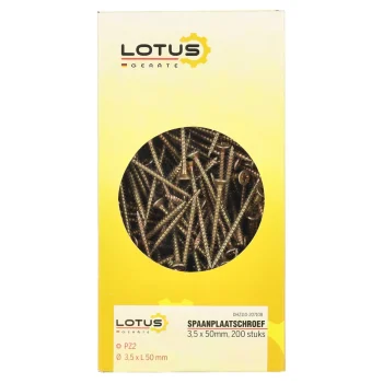 Outlet Lotus Spaanplaatschroef 3,5 X 50 Mm 200st