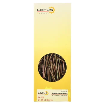 Best Lotus Spaanplaatschroef 4,5 X 80 Mm 200st