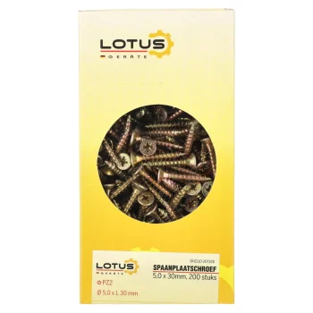 Outlet Lotus Spaanplaatschroef 5,0 X 30 Mm 200st