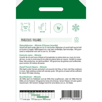 Fashion Horti Tops Stamslabonen Miracle 100g