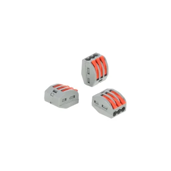 Sale Diamant Steekklem Hendel Oranje 3x0.5x4mm 10st