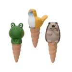 Outlet Decoris Steker Keramiek Slak 15 Cm 3 Assorti