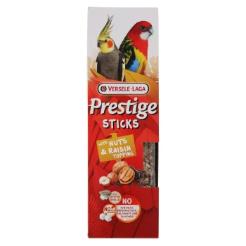 Discount Versele Laga Stick Parkiet+papegaai Noten+rozijnen 2st