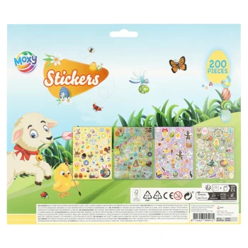 Outlet Creative Craft Group Stickerset 27x23cm Pasen