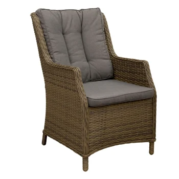 Best Bois Le Duc Stoel Carano Mix Grijs Met Kussen