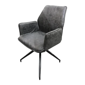 Clearance Stoel Fancy Draai Antraciet