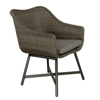 New Bois Le Duc Stoel Gelade Willow Grey